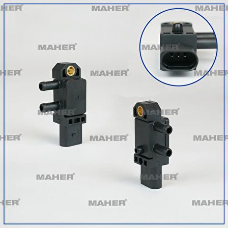 SENSÖR EGZOZ BASINÇ POLO / GOLF7 / PASSAT / A1 / İBİZA / FABİA 2013 CUSA-CUCB-CUTA-CRKA-CRKB-DCXA 1.4 TDİ-1.6 TDİ 04L906051