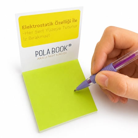 arabalı ve motorlu mini akıllı not kağıdı 50 yaprak yapışkansız post-it