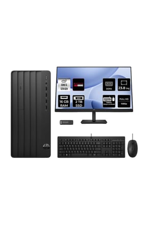 Pro Tower 290 G9 i5 13500 16GB 2TB SSD RX550/4GB FDOS Masaüstü Bilgisayar + 23.8" Monitör