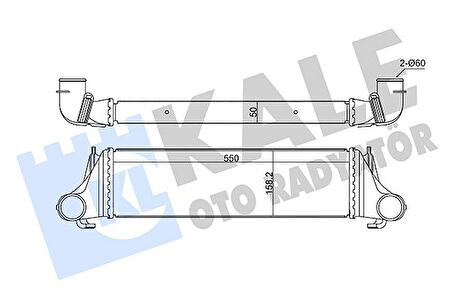 TURBO RADYATORU BMW M57 D30 105 E53 2000-2006 17512247966