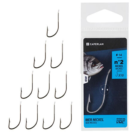 Olta İğnesi - Balıkçılık - Nikel - Hook Sea - 6