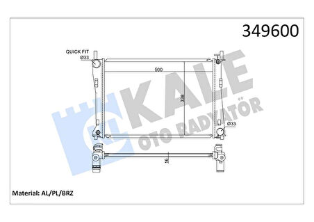 MOTOR SU RADYATORU FIESTA 5 FUSION 2001-2008 1.25 1.4 165 1.6 165 MAZDA 2 1.4 165 1.6 165 2002OLCU 500 358 16 4S6H8005DA 1141490 1214785 1222562