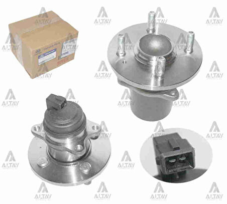 TEKER PORYASI ACCENT ERA / GETZ / RIO 2005 / I-20 / I-10 / PICANTO ARKA RULMANLI ABSLİ 52750 1G100