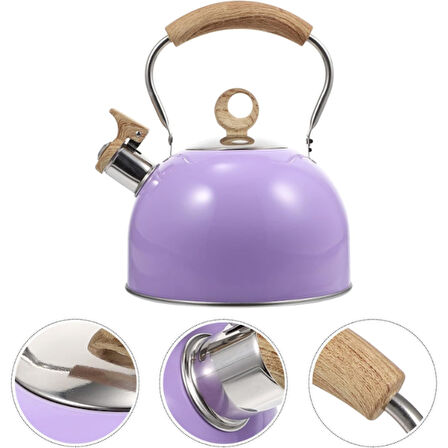 Paslanmaz Çelik Demlik Karma Renk 