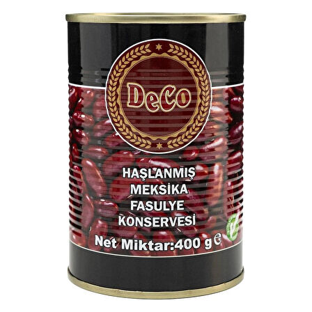 De&co Haşlanmış Meksi̇ka Fasulye Konservesi̇ 400 Gr