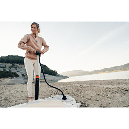 Basit Pompa - Stand Up Paddle ve Kano Çift Etkili Yüksek Basınçlı 0-20PSI Uyumlu