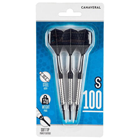Plastik Uçlu Dart - 3'lü - S100