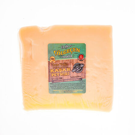 Çölgeçen İnek Ve Keçi̇ Sütlü Tam Yağlı Kaşar Peyniri̇ 350 Gr
