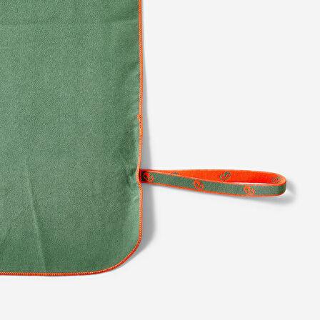 Mikrofiber Havlu - XL Boy - Haki - 110 × 175 cm