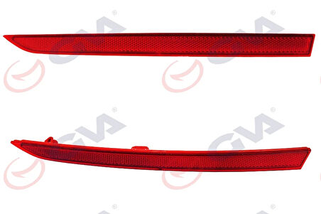 TAMPON ARKA REFLEKTORU SOL BMW F30 M KASA 63147847165