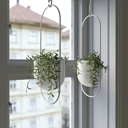 Yapay bitki, yeşil, 9 cm, senecio radicans