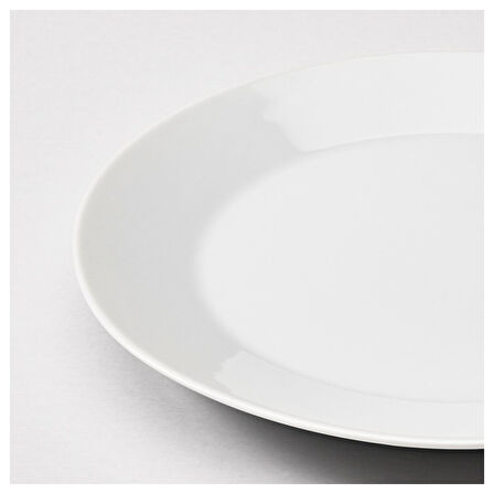 Yemek takımı, beyaz, 18 parça