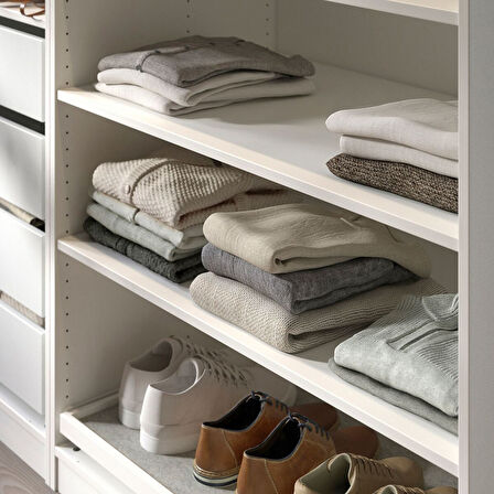 Raf, beyaz, 100x58 cm