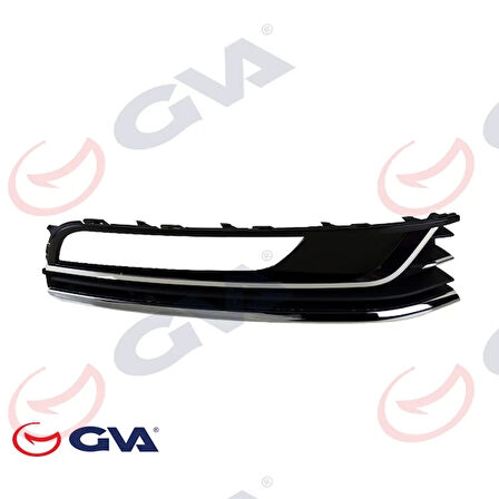 ÖN TAMPON SİS ÇERÇEVESİ SİSLİ NİKELAJLI HIGHLINE 1 SAĞ PASSAT 2011-2015 3AA854662B