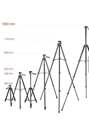 Neepho Np-8810 150 Cm Tripod Bluetooth Kumandalı Profesyonel Telefon Kamera Tutucu Çantalı Tripot