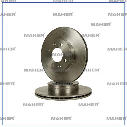 FREN DİSKİ I-10 2013-2018 DİZEL / PICANTO 2007-2010 / ÖN HAVALI 252-4 51712 010700 (2 ADET)