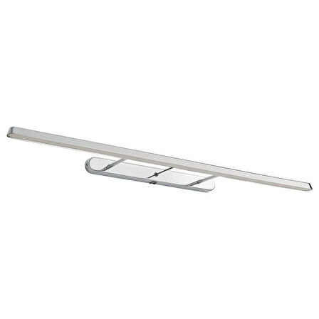 LED'li dolap aydınlatması, krom kaplama, 82 cm