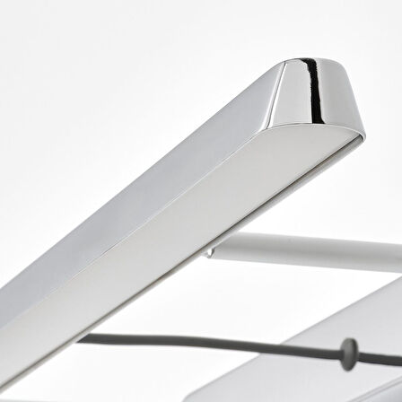 LED'li dolap aydınlatması, krom kaplama, 82 cm