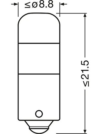 LED AMPUL 12 V T4W
