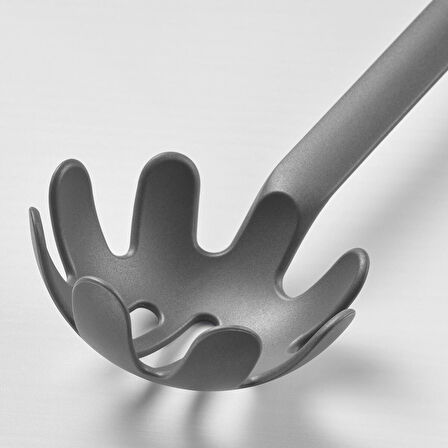 Spagetti kepçesi, gri, 31 cm