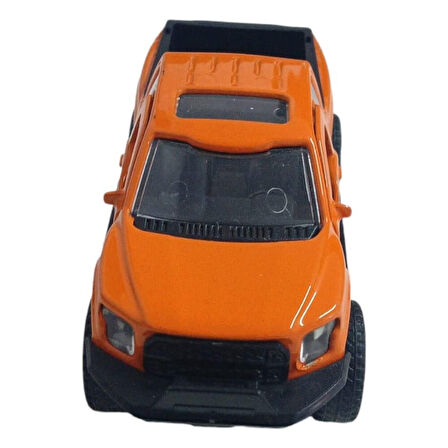 Çek Bırak Metal Arazi Aracı 13 cm - Turuncu