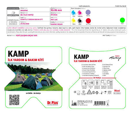 Kamp - Acil Durum İlk Yardım & Bakım Kiti