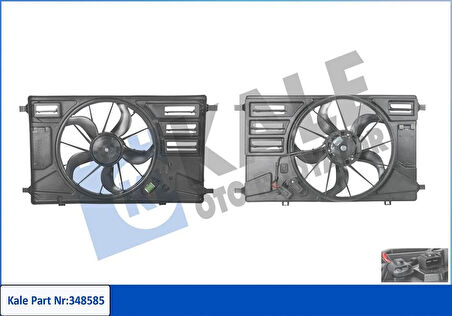 FAN MOTORU DAVLUMBAZLI TRANSIT TOURNEO CUSTOM 5362 2.2 2014-2017 BK218C607BB 1933657