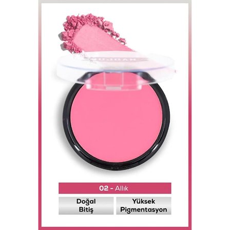 3'lü Matte Powder Allık Seti