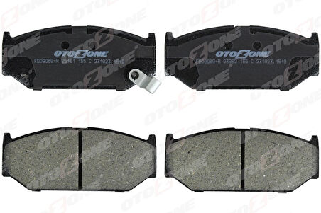 ÖN FREN BALATA SUZUKI SWIFT 1.3L 1.5L M13A M15A RS413 RS415 MACAR 4X2 4X4 05- 5581057K00 5581057K01 5581063J00