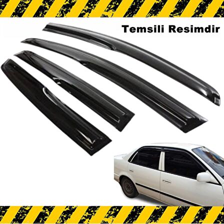 Toyota COROLLA Mügen Cam Rüzgarlığı 1999-2001 Arası 4 Lü SET
