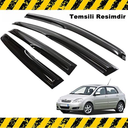 Toyota COROLLA HB Mügen Cam Rüzgarlığı 2001-2007 Arası 4 Lü SET