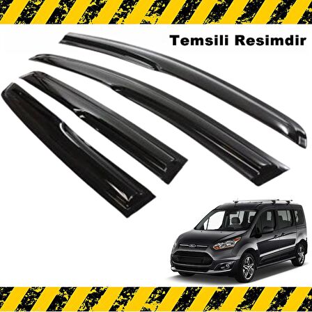 Ford CONNECT Mügen Cam Rüzgarlığı 2014-2020 Arası YENİ KASA 4 Lü SET