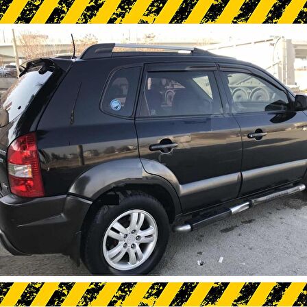 Hyundai Tucson Mügen Cam Rüzgarlığı 2005 - 2010 Arası 4 Lü SET