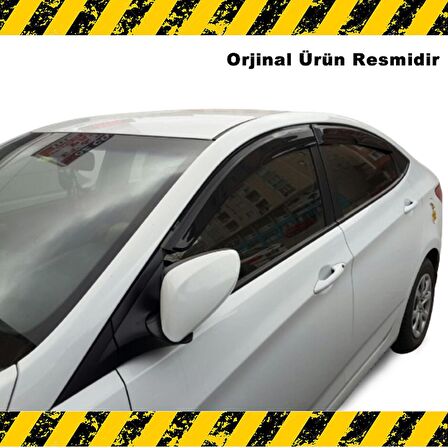 HYUNDAİ Accent BLUE Mügen Cam Rüzgarlığı 2011 - 2020 Arası 4 Lü SET
