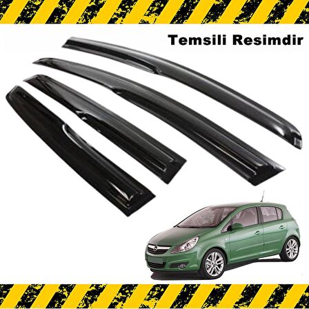 Opel CORSA D Mügen Cam Rüzgarlığı 2007-2014 Arası 4 Lü SET