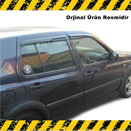 Volkswagen GOLF 3 Mügen Cam Rüzgarlığı Tüm Kasalar 4 Lü SET