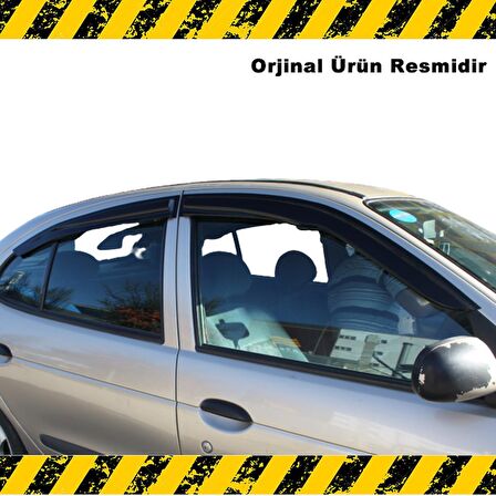 Renault MEGANE 1 Mügen Cam Rüzgarlığı Sedan 1996-2004 Arası 4 Lü SET