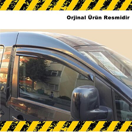 VW CADDY Mügen Cam Rüzgarlığı 2011 - 2020  Arası 2 Li SET 