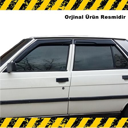 RENAULT 11 FLASH Mügen Cam Rüzgarlığı Tüm Kasalar 4 Lü SET