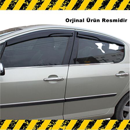 PEUGEOT 407 Mügen Cam Rüzgarlığı Sedan 2004 - 2010 Arası 4 Lü Takım