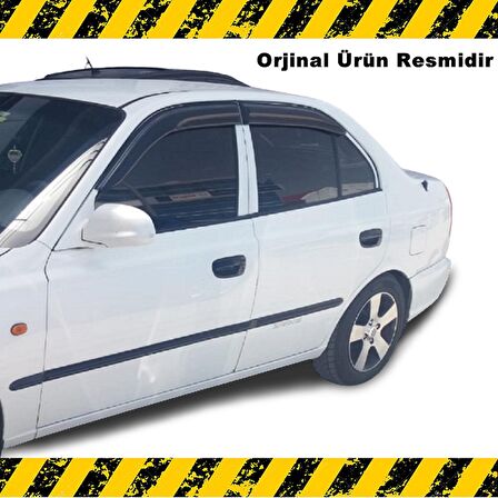 Hyundai ACCENT MİLENYUM Mügen Cam Rüzgarlığı 2000-2003 Arası 4 Lü SET