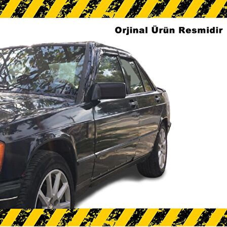 Mercedes 190 E Mügen Cam Rüzgarlığı Tüm Kasalar 4 Lü Set
