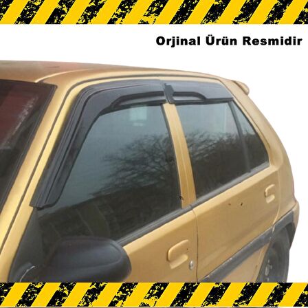 Citroen SAXO Mügen Cam Rüzgarlığı 1997-2002 Arası 4 Lü SET