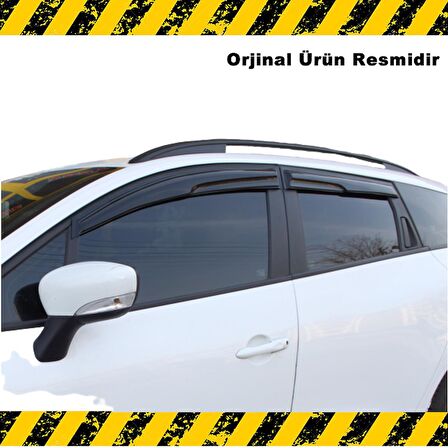 Renault CLİO 4 Mügen Cam Rüzgarlığı STW 2012-2019 Arası 4 Lü SET