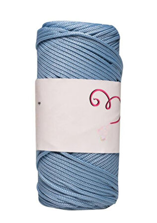 Makrome İpi 3mm Polyester Mavi
