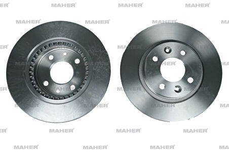 FREN DİSKİ CLIO 2 1998-2005 / KANGOO 1 1998-2008 / MEGANE 1 1996-2003 / ORTA TİP ÖN HAVALI 259-4 7701206339 (2 ADET)
