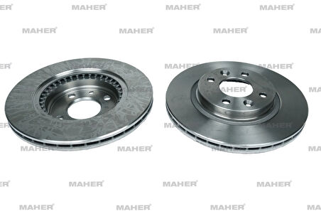 FREN DİSKİ CLIO 2 1998-2005 / KANGOO 1 1998-2008 / MEGANE 1 1996-2003 / ORTA TİP ÖN HAVALI 259-4 7701206339 (2 ADET)