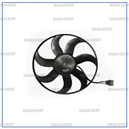 FAN RADYATÖR POLO / CORDOBA / İBİZA / FABİA 2002-2009 BBY-BKY-BBZ 1.4 165 250/80W 394MM 6Q0959455AD