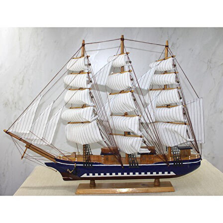 Ahşap Yelken Gemi Model 1 