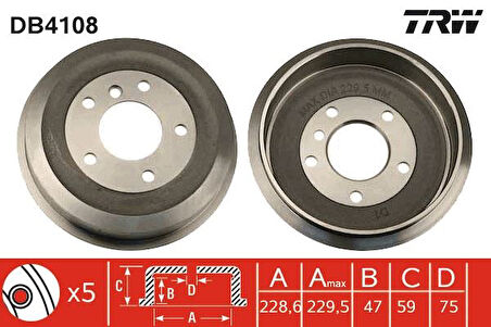 FREN KAMPANASI ARKA BMW E36 34211159486